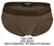 Clever 1670 Britanica Briefs Color Brown