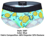 Clever 1687 Lemons Briefs Color Blue