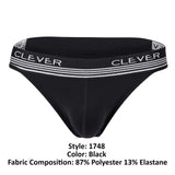 Clever 1748 Emotion Thongs Color Black