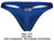 Clever 1773 Cactus Thongs Color Blue