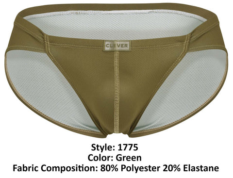Clever 1775 Optimo Briefs Color Green