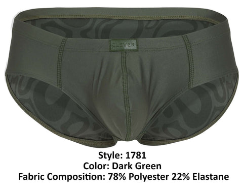 Clever 1781 Maya Briefs Color Dark Green