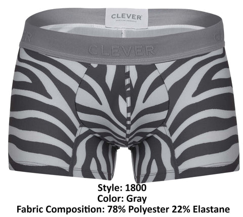 Clever 1800 Cebra Trunks Color Gray