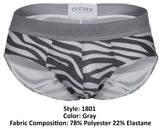 Clever 1801 Cebra Briefs Color Gray