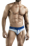 Clever 1802 Wave Swim Briefs Color Blue