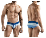 Clever 1802 Wave Swim Briefs Color Blue