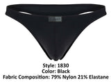 Clever 1830 Desirable Thongs Color Black
