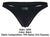 Clever 1830 Desirable Thongs Color Black