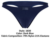 Clever 1830 Desirable Thongs Color Dark Blue