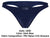 Clever 1830 Desirable Thongs Color Dark Blue