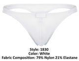 Clever 1830 Desirable Thongs Color White