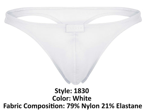Clever 1830 Desirable Thongs Color White