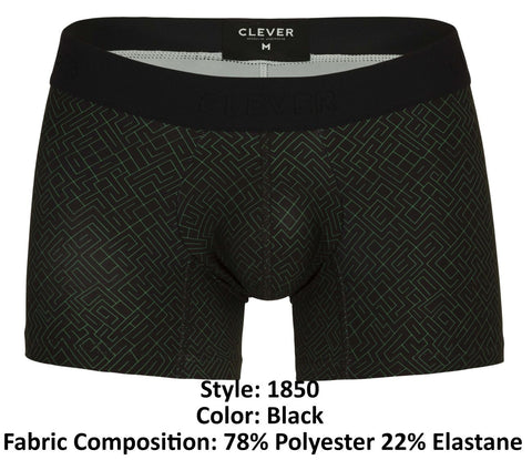 Clever 1850 Laberin Trunks Color Black