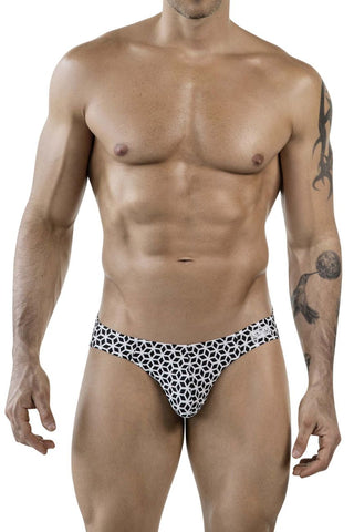 Clever 1857 Cuadricula Bikini Color White