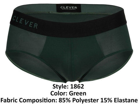 Clever 1862 Oneal Briefs Color Green