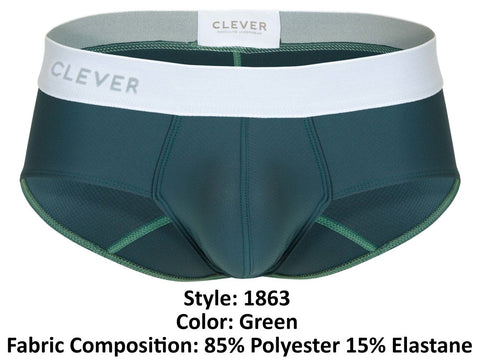 Clever 1863 Lecler Briefs Color Green