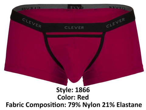 Clever 1866 Tokio Trunks Color Red