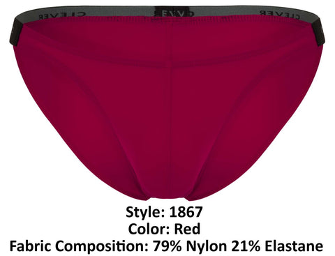 Clever 1867 Tokio Bikini Color Red