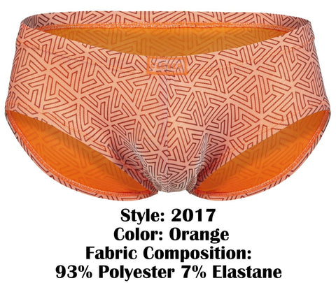 Clever 2017 Neon Briefs Color Orange