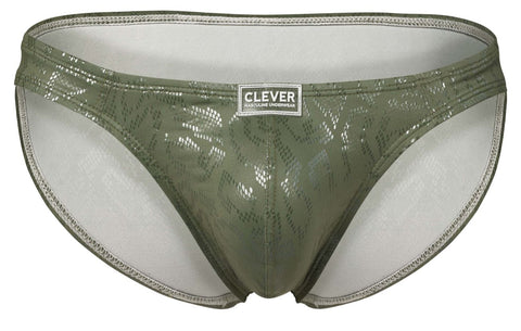 Clever 2040 Luxe Briefs Color Green