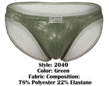 Clever 2040 Luxe Briefs Color Green