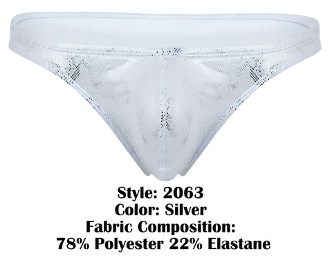 Clever 2063 Diamond Thongs Color Silver