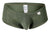 Clever 229934 3PK Australian Latin Trunks Color Olive Green-Dark Green-Green