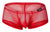 Clever 229937 3PK Australian Latin Trunks Trunks Color Red-Black-Grape