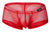 Clever 229937 3PK Australian Latin Trunks Trunks Color Red-Black-Grape