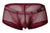 Clever 229937 3PK Australian Latin Trunks Trunks Color Red-Black-Grape