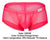 Clever 229939 3PK Australian Latin Trunks Trunks Color Fuchsia-Orange-Green