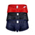 Clever 229947 3PK Autralian Latin Trunks Color Black-Red-Blue