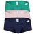 Clever 229950 3PK Autralian Latin Trunks Color Green-Pink-Blue