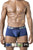 Clever 229953 3PK Australian Latin Trunks Color Beige-Blue-Green