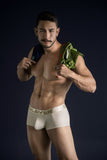 Clever 229953 3PK Australian Latin Trunks Color Beige-Blue-Green