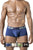 Clever 229953 3PK Australian Latin Trunks Color Beige-Blue-Green
