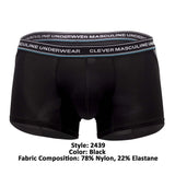 Clever 2439 Kalderash Boxer Briefs Color Black