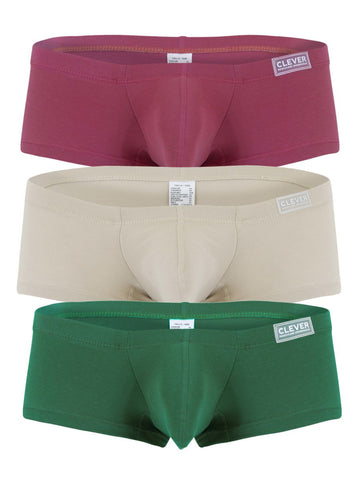 Clever 26066 3PK Australian Latin Trunks Color Multi-colored