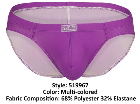 Clever 519967 7PK Briefs Color Multi-colored