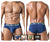 Clever 519968 3PK Australian Latin Briefs Color Beige-Blue-Green