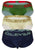 Clever 519968 3PK Australian Latin Briefs Color Beige-Blue-Green