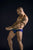 Clever 519968 3PK Australian Latin Briefs Color Beige-Blue-Green