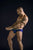 Clever 519968 3PK Australian Latin Briefs Color Beige-Blue-Green