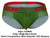 Clever 519968 3PK Australian Latin Briefs Color Beige-Blue-Green