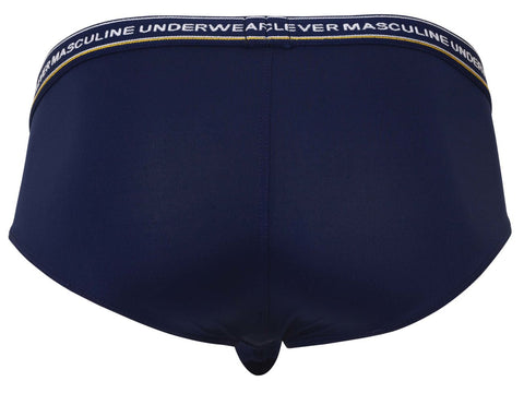 Clever 519969 3PK Australian Latin Briefs Color Blue-Petrol-Green