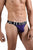 Doreanse 1008-PPL Sexy Pouch Thongs Color Purple