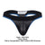 Doreanse 1012-BLK Borderline Thongs Color Black