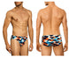 Doreanse 1238-PRN Waves Brief Color Printed