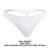 Doreanse 1280-WHT Hang-loose Thong Color White