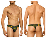 Doreanse 1303-PRN Camosaic Thong Color Green